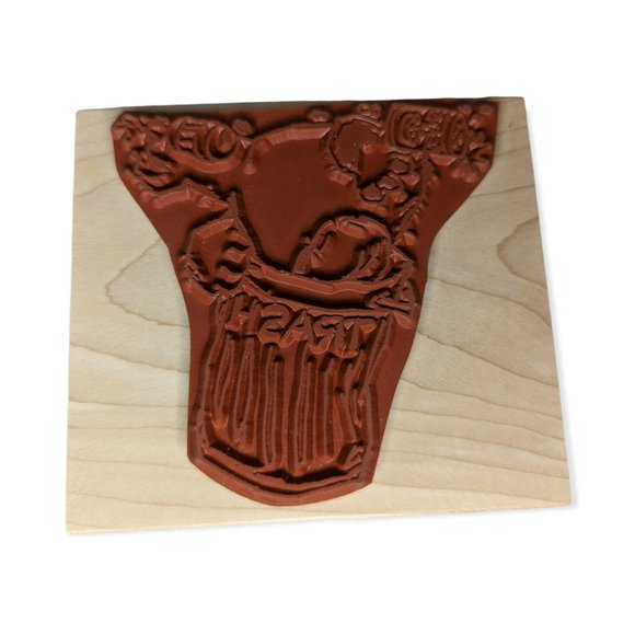 Stamps by Judith & Heather Large Trash Can Bear Stamp - Picture 3 of 5